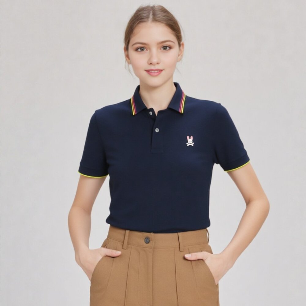 Psycho Bunny Polo — Iconic Mischief Meets Luxe Craft, Size 14-16 / L-G